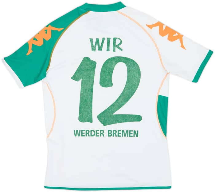 2006-07 Werder Bremen Home Shirt Wir #12 - 6/10 - (L)