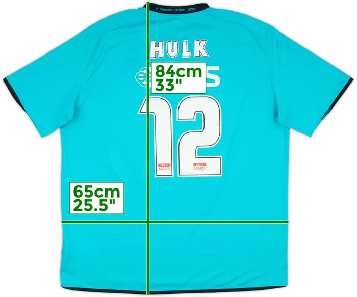 2008-09 Porto Away Shirt Hulk #12 - 10/10 - (XXL)