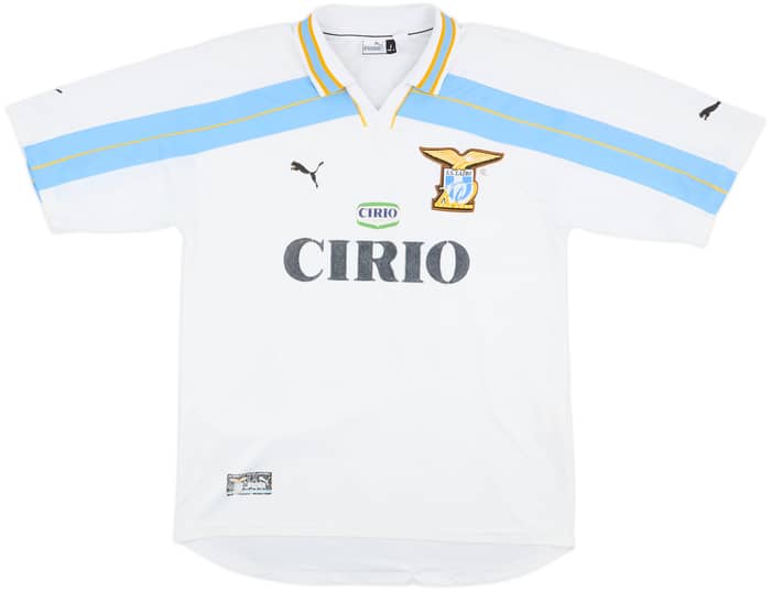 1999-00 Lazio Centenary Home Shirt Nesta #13 - 6/10 - (L)
