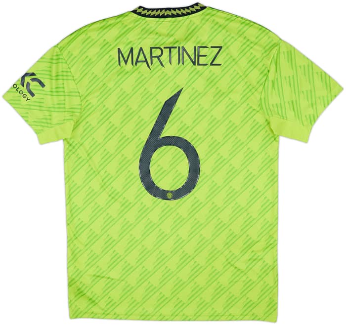 2022-23 Manchester United Third Shirt Martinez #6 - 10/10 - (M)