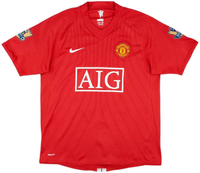2007-09 Manchester United Home Shirt Rooney #10 - 6/10 - (M)