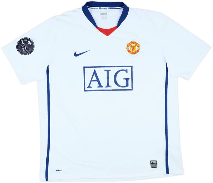 2008-10 Manchester United Away Shirt Ronaldo #7 - 9/10 - (XL)