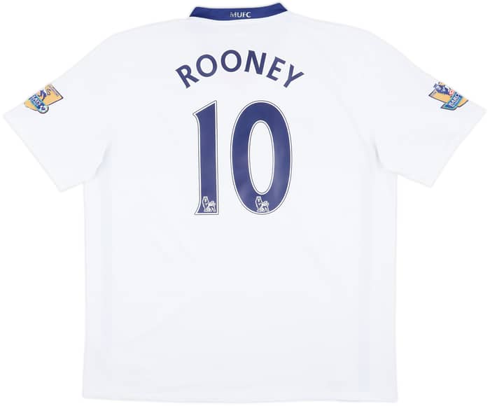 2008-10 Manchester United Away Shirt Rooney #10 - 6/10 - (XL)