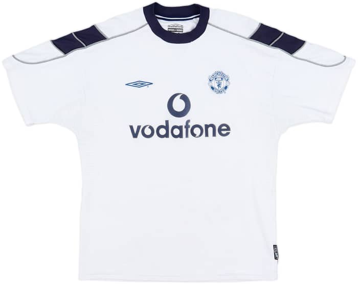 2000-01 Manchester United Away Shirt Beckham #7 - 6/10 - (L)