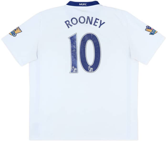 2008-10 Manchester United Away Shirt Rooney #10 - 5/10 - (XL)