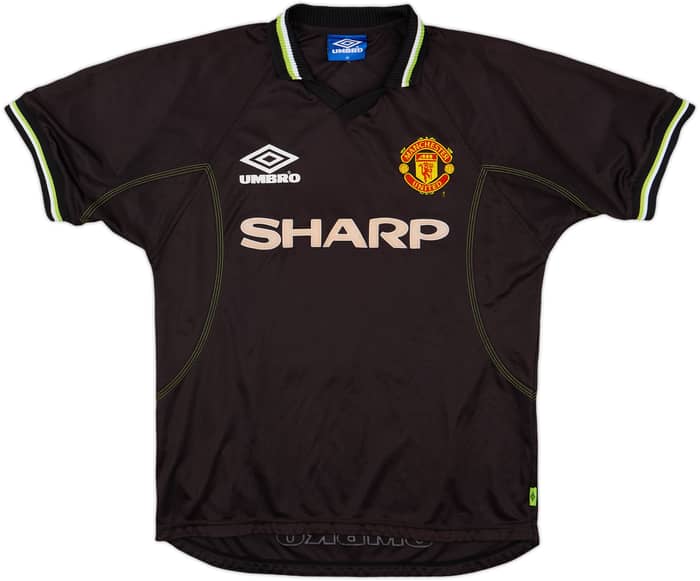 1998-99 Manchester United Third Shirt Scholes #18 - 6/10 - (M)