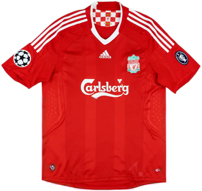 2008-10 Liverpool Home Shirt Gerrard #8 - 5/10 - (L)