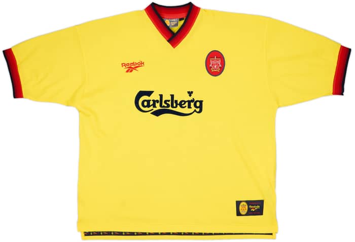 1997-99 Liverpool Away Shirt Owen #18 - 8/10 - (XL)