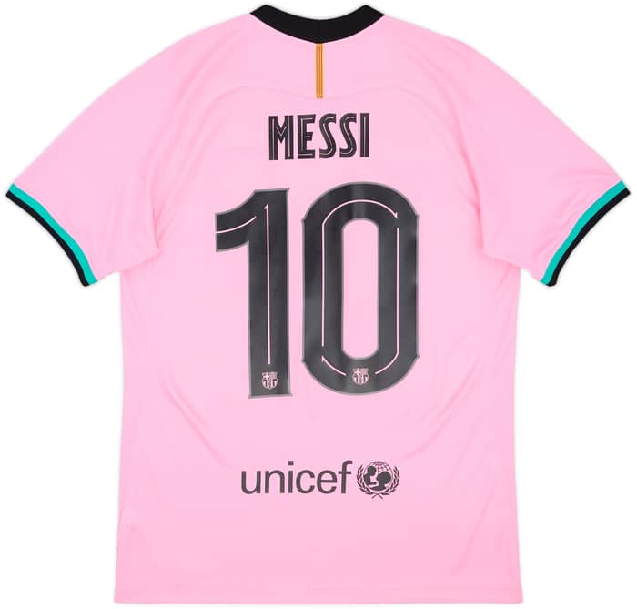 2020-21 Barcelona Third Shirt Messi #10 - 9/10 - (M)