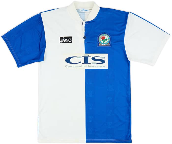 1996-98 Blackburn Home Shirt Duff #32 - 8/10 - (M)