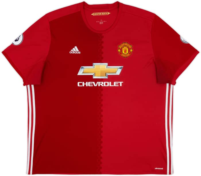 2016-17 Manchester United Home Shirt Ibrahimovic #9 - 7/10 - (3XL)