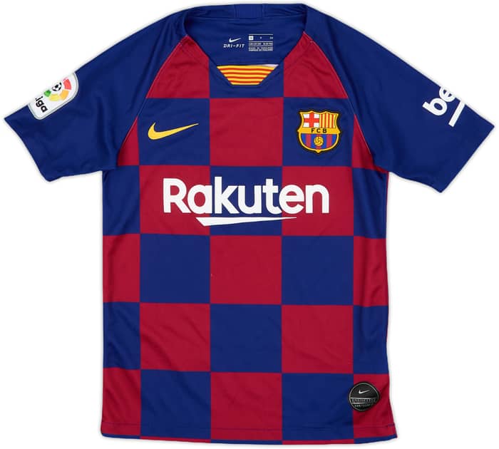 2019-20 Barcelona Home Shirt - 9/10 - (S.Boys)