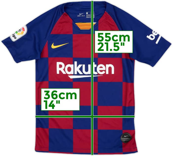 2019-20 Barcelona Home Shirt - 9/10 - (S.Boys)