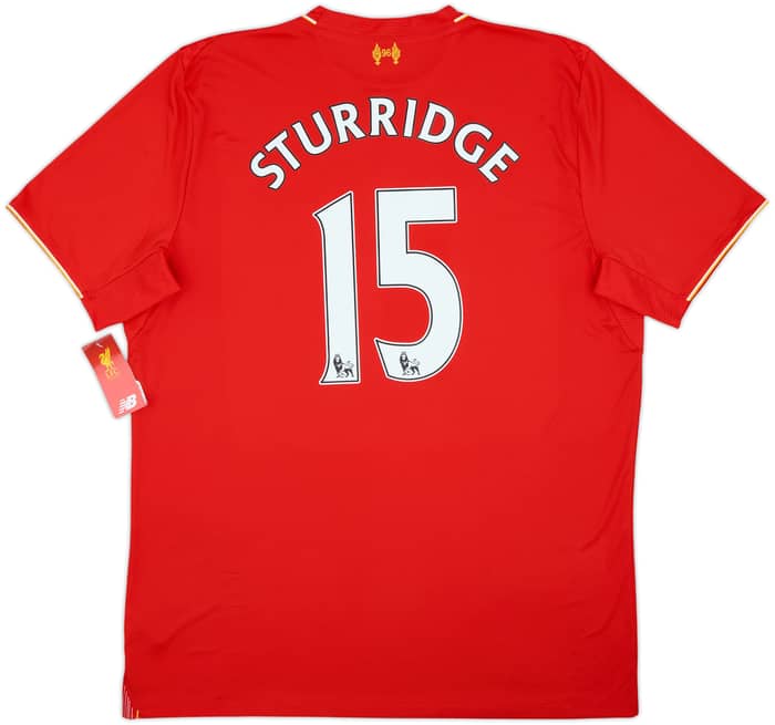 2015-16 Liverpool Home Shirt Sturridge #15 (XXL)