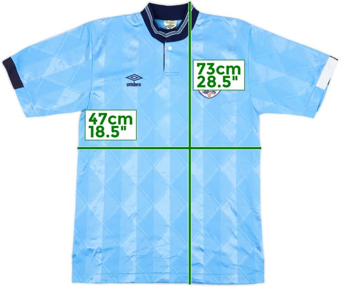 Camiseta de la tercera equipación de England 1987-90 - 9/10 - (S)