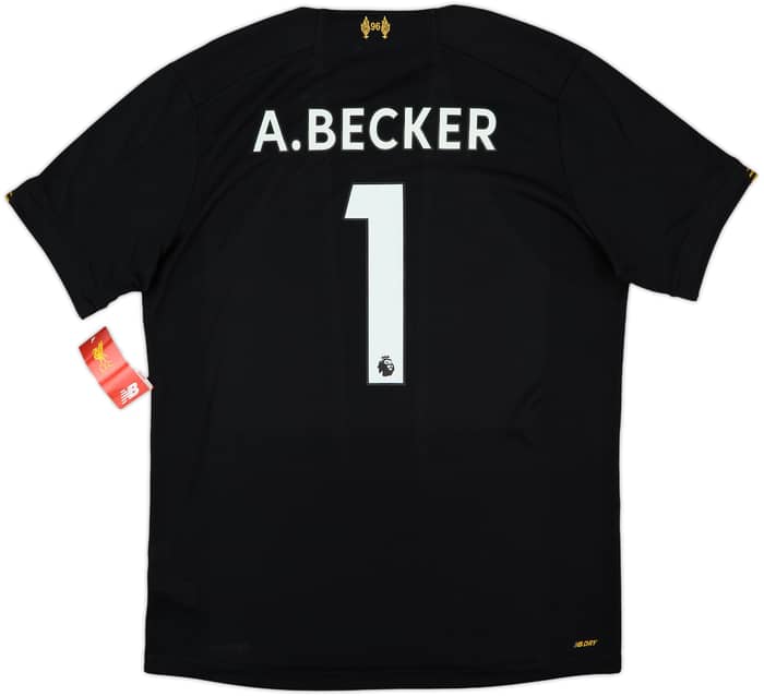 2019-20 Liverpool GK S/S Shirt A.Becker #1 (L)