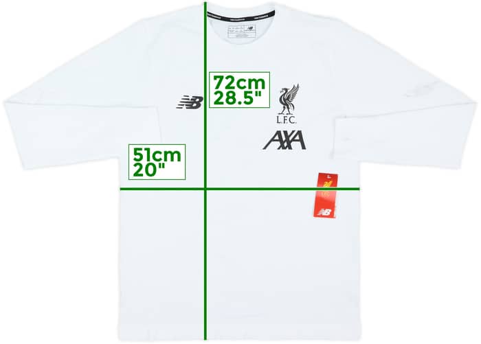 2019-20 Liverpool New Balance Training L/S Shirt (L)
