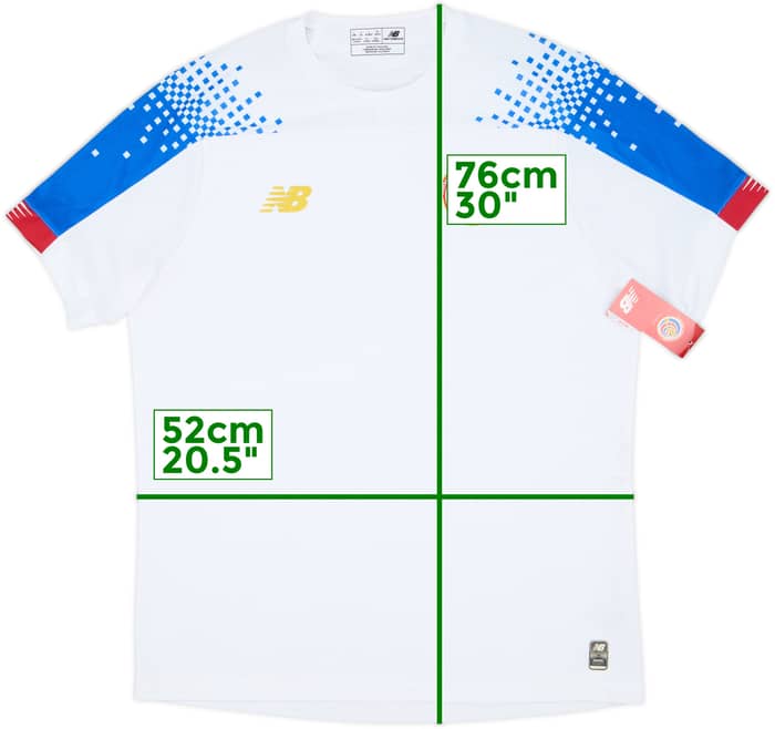 Camiseta de visitante de Costa Rica 2019 (L)