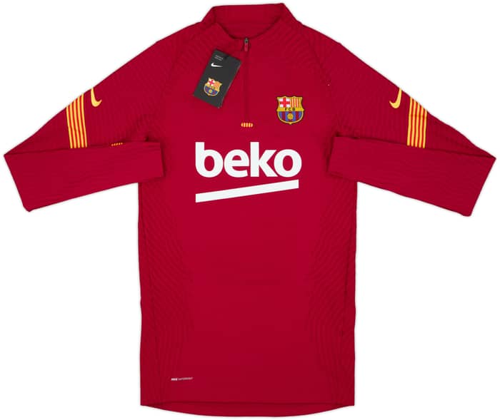 2020-21 Barcelona Nike Vaporknit 1/4 Zip Training Top (XS)