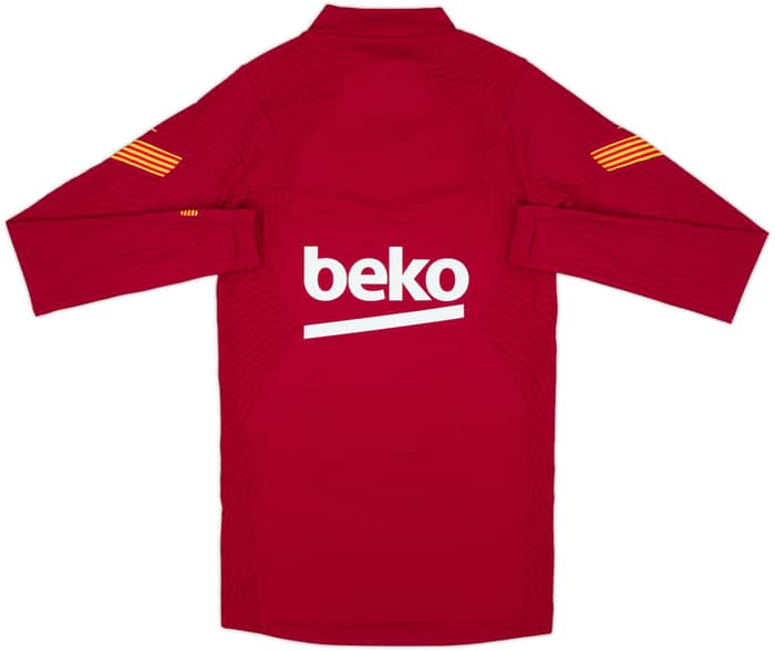 2020-21 Barcelona Nike Vaporknit 1/4 Zip Training Top (XS)