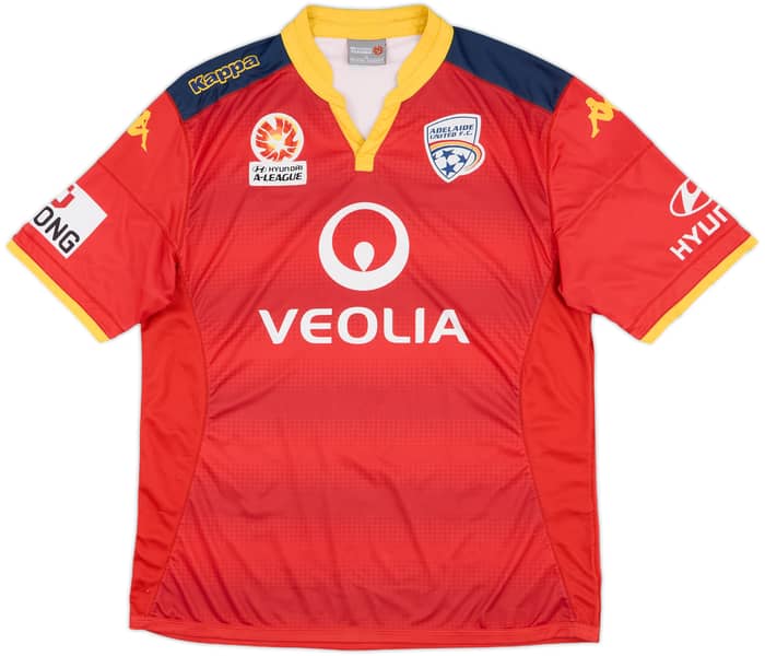 2015-16 Adelaide United Home Shirt - 6/10 - (XL)