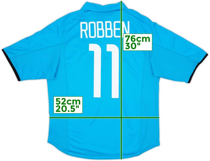 2001-02 PSV Away Shirt Robben #11 - 9/10 - (M)