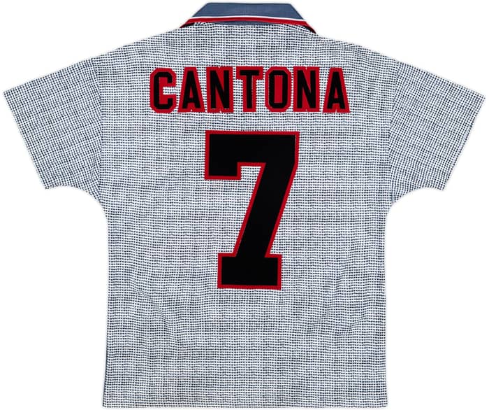 1995-96 Manchester United Away Shirt Cantona #7 - 9/10 - (Y)