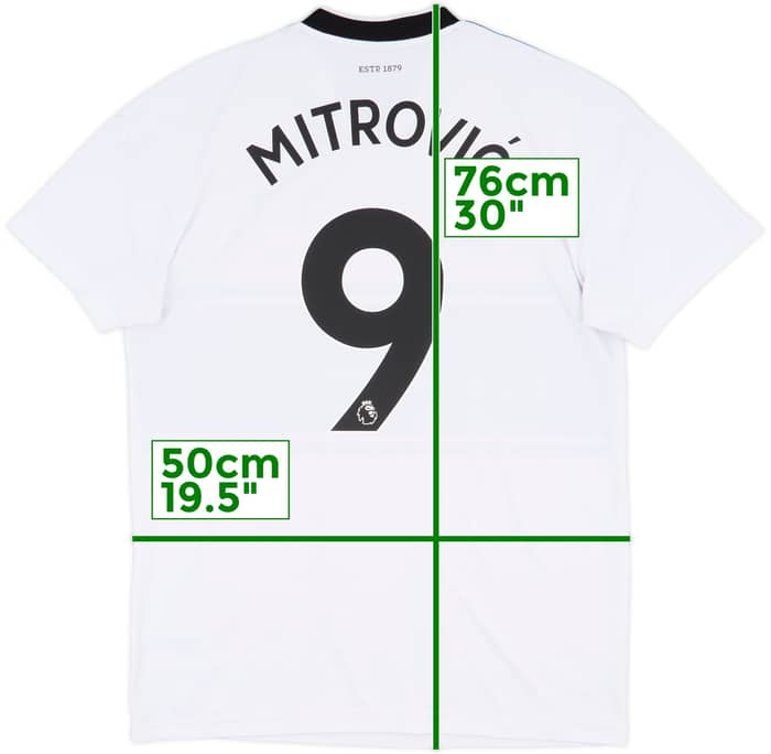 2018-19 Fulham Home Shirt Mitrovic #9 - 7/10 - (M)