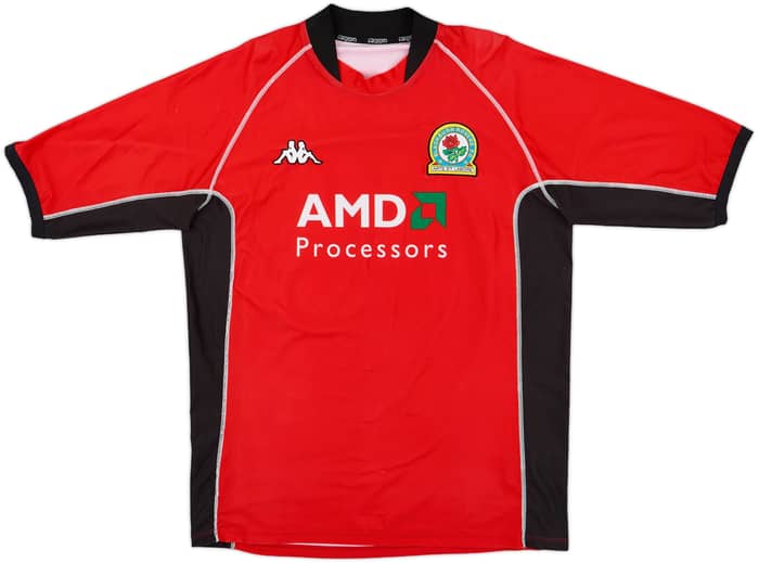 2002-03 Blackburn Away Shirt Sukur #33 - 8/10 - (XXL)