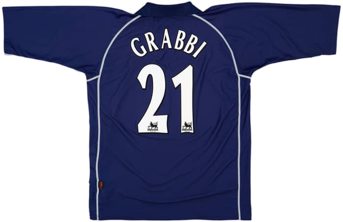 2001-02 Blackburn Rovers Third Shirt Grabbi #21 - 8/10 - (3XL)