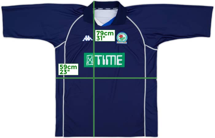 2001-02 Blackburn Rovers Third Shirt Grabbi #21 - 8/10 - (3XL)