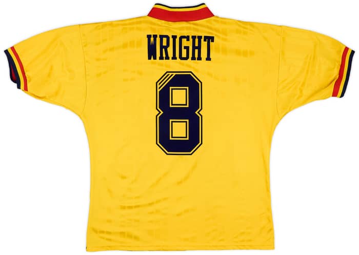 1993-94 Arsenal Away Shirt Wright #8 - 8/10 - (L/XL)