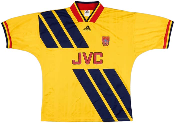 1993-94 Arsenal Away Shirt Wright #8 - 8/10 - (L/XL)