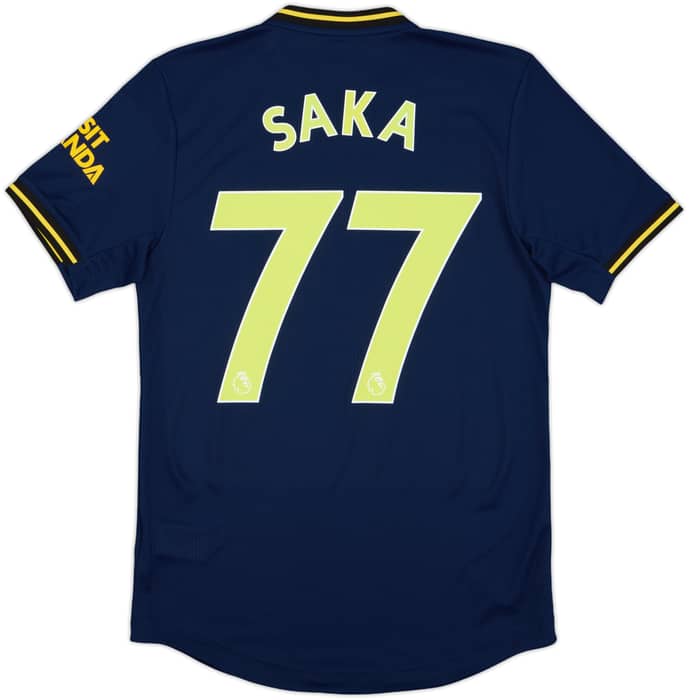 2019-20 Arsenal Player Issue Third Shirt Saka #77 (S)