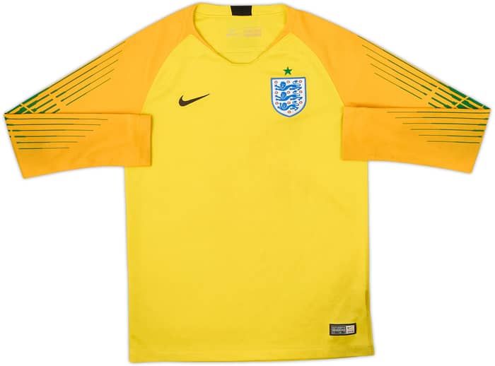 2018-19 England GK Shirt - 5/10 - (L.Boys)