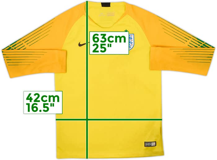 2018-19 England GK Shirt - 5/10 - (L.Boys)