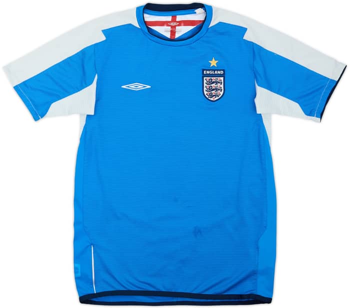 2004-06 England GK S/S Shirt - 6/10 - (L.Boys)