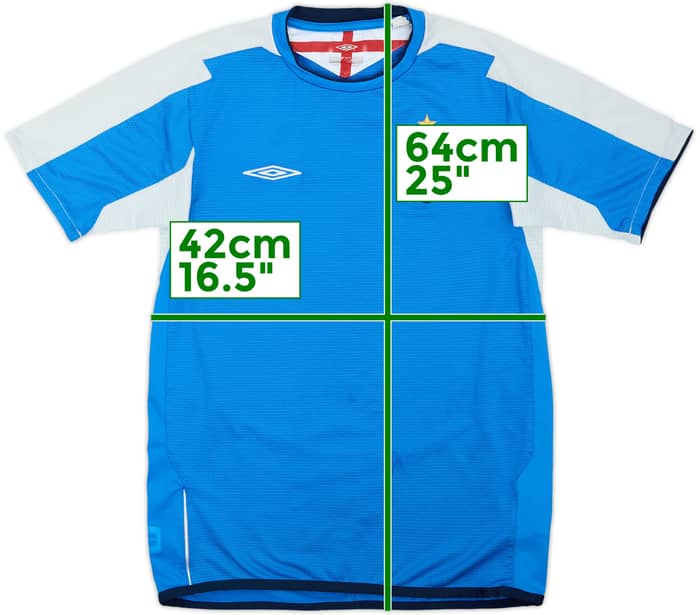 2004-06 England GK S/S Shirt - 6/10 - (L.Boys)