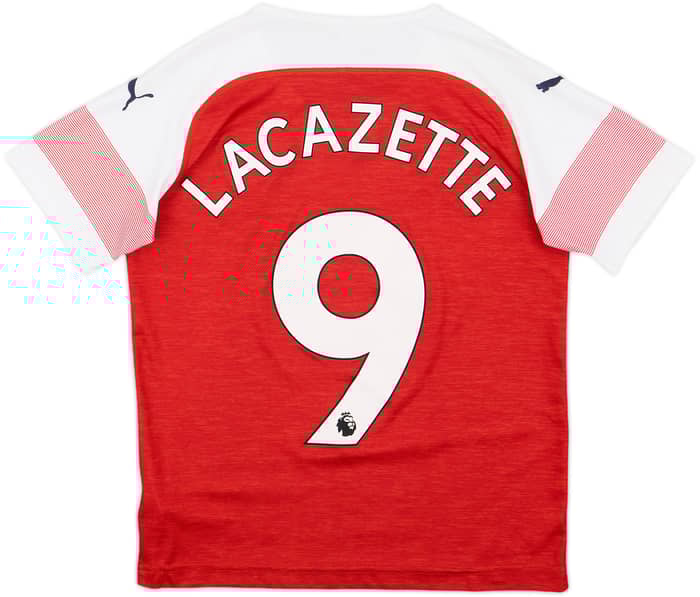 2018-19 Arsenal Home Shirt Lacazette #9 - 8/10 - (M.Boys)