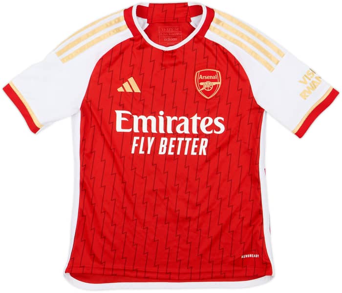 2023-24 Arsenal Home Shirt Odegaard #8 - 4/10 - (M.Boys)