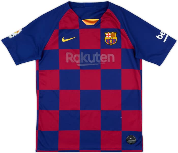 2019-20 Barcelona Home Shirt - 4/10 - (XL.Boys)
