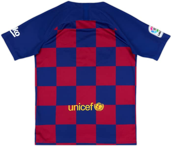 2019-20 Barcelona Home Shirt - 4/10 - (XL.Boys)