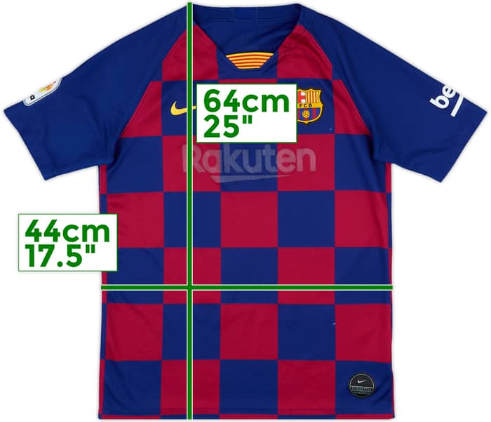 2019-20 Barcelona Home Shirt - 4/10 - (XL.Boys)
