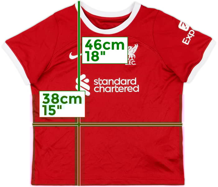 2023-24 Liverpool Home Shirt - 8/10 - (6-7 Years)