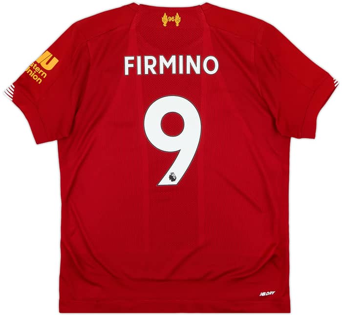 2019-20 Liverpool Home Shirt Firmino #9 - 8/10 - (M.Boys)