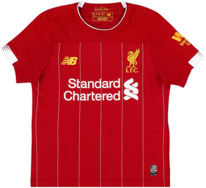 2019-20 Liverpool Home Shirt Firmino #9 - 8/10 - (M.Boys)