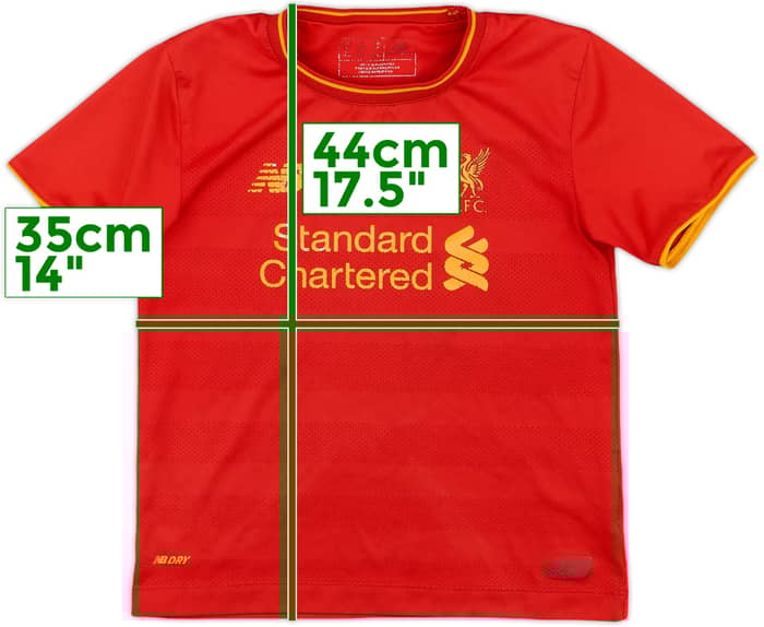 2016-17 Liverpool Home Shirt Jones - 4/10 - (4-5 Years)