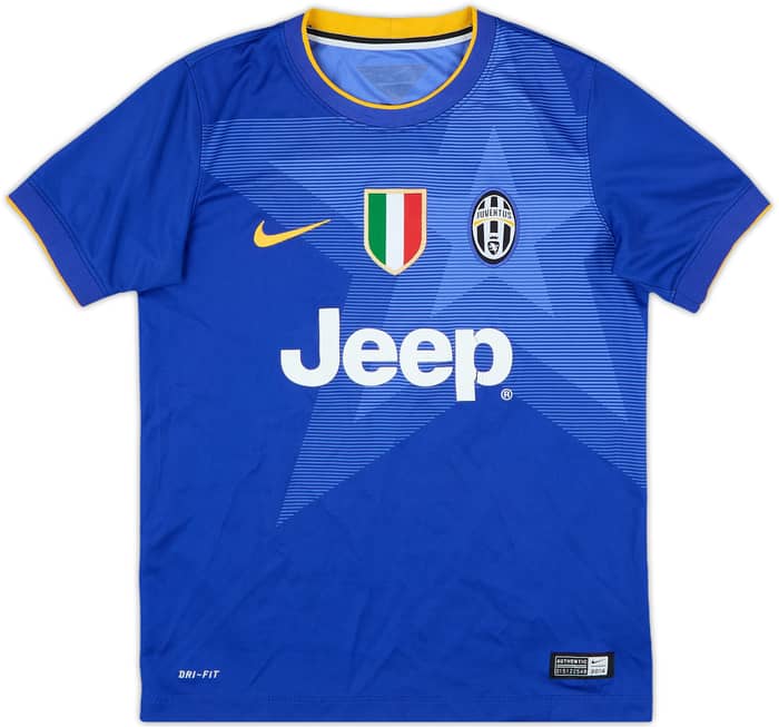 2014-15 Juventus Away Shirt Pogba #6 - 4/10 - (M.Boys)