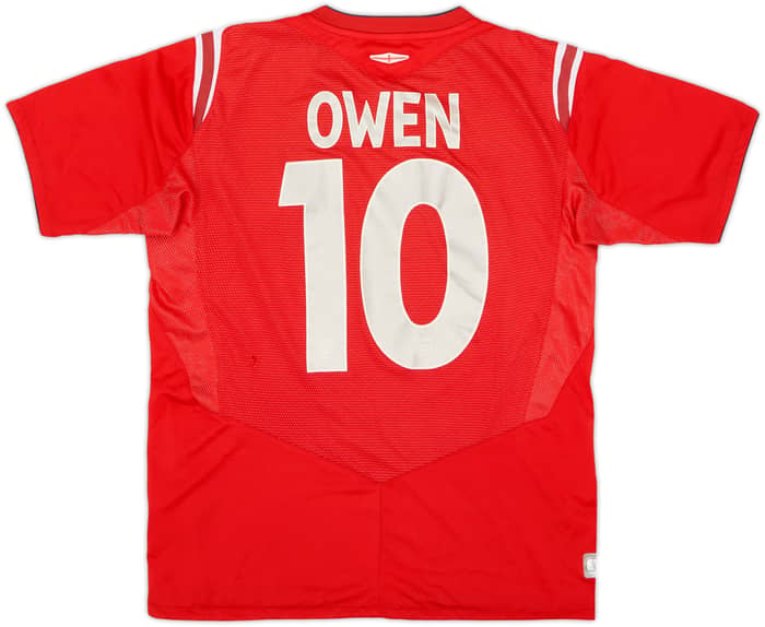 2004-06 England Away Shirt - 5/10 - (L.Boys)