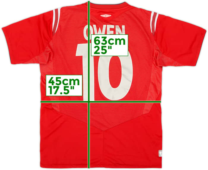 2004-06 England Away Shirt - 5/10 - (L.Boys)